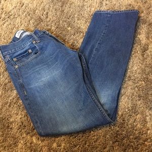 Old Navy slim straight denim